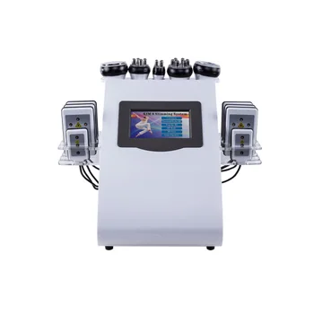 Ultrazvočno 40K Kavitacija Vakuumske Hujšanje 8 Blazine Lipo Laser 8 V 1 Liposukcija Bipolarna Pomlajevanje Kože