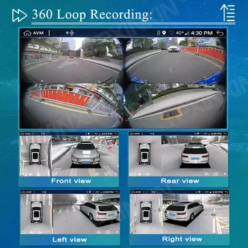6+128G Za Haval H5 H3 2010-2012 Avto Android 360 HD Auto Surround View Camera Avto Multimedijski Predvajalnik, Stereo Radio, GPS Navigtion