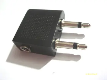 1000pcs Letalo za slušalke 3,5 mm Stereo izhod za Slušalke Slušalke Socket Adapter priključek NOVO