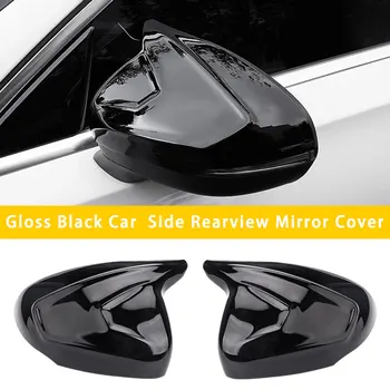 Gloss Black Avto Rog Strani Rearview Mirror Kritje Lupini za Mercedes-Benz A-Razred W177 W118 A200L CLA 2019-2021