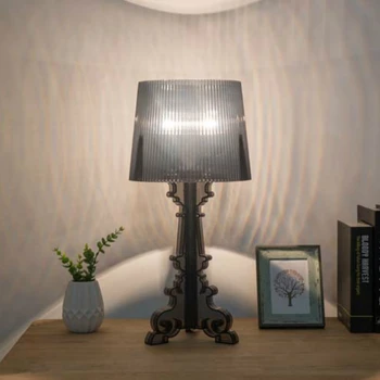Nordijska Postmodernism Preprost Barvne ABS Plastike Desk luči za dnevno Sobo, Spalnico Poleg Svetlobe Študija LED Osvetlitev Doma Dekor