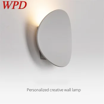 WPD Sodobni LED Wall Rov Aluminija Stenske Svetilke Ustvarjalne Dekorativne Za Domačo dnevno Sobo, Spalnica, Hodnik, Balkon