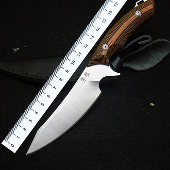 Nove Taktične Lovski Nož G10 Ročaj na Prostem Preživetje Kampiranje Ročno Orodje Divjini Področju Nož Ribolov EOS Reševanje Plovila Nož